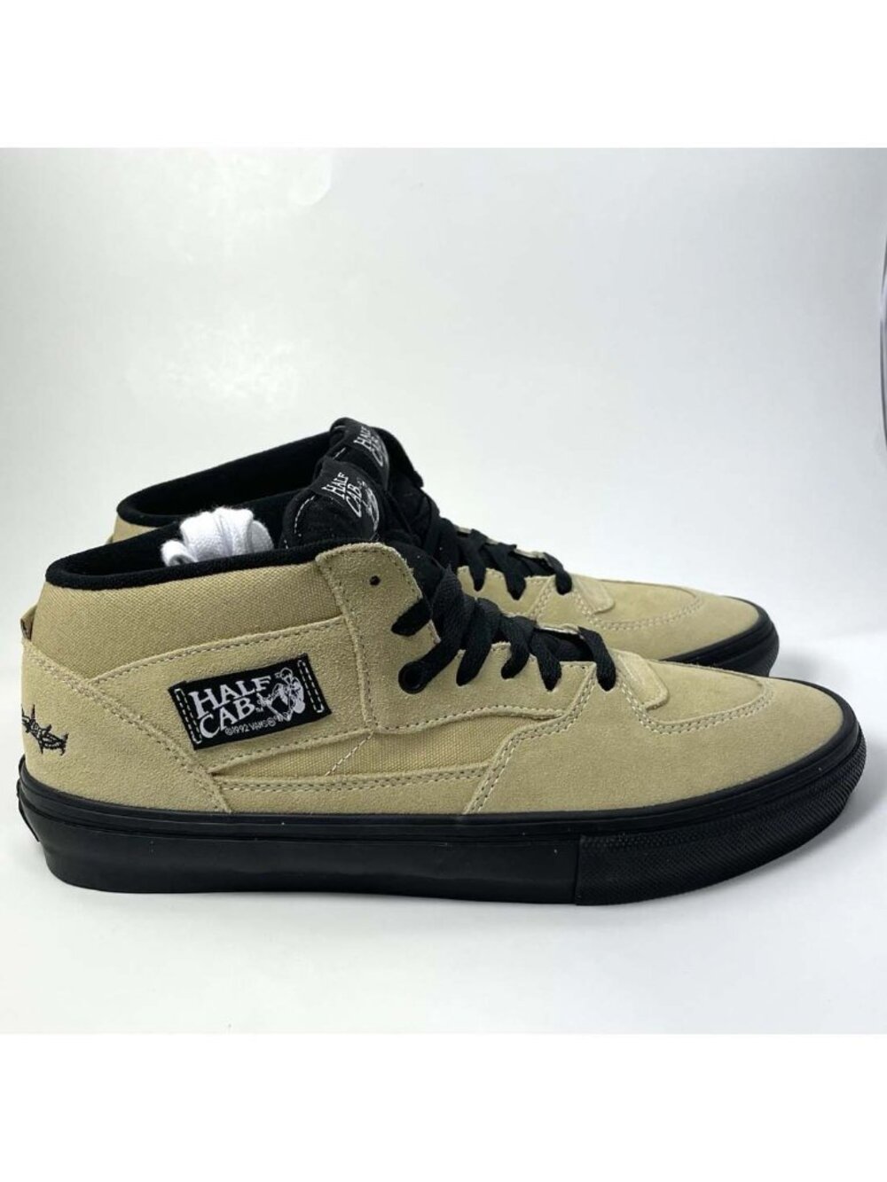 Mens Sz 10.5 - Rare Vans Half Cab Pro x Elijah Berle Khaki VN0A5FCDZF5 NEW - Picture 4 of 10